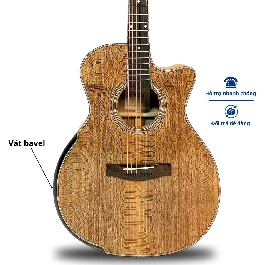 Đàn Guitar Acoustic ST-X6 Full Sồi Pháp